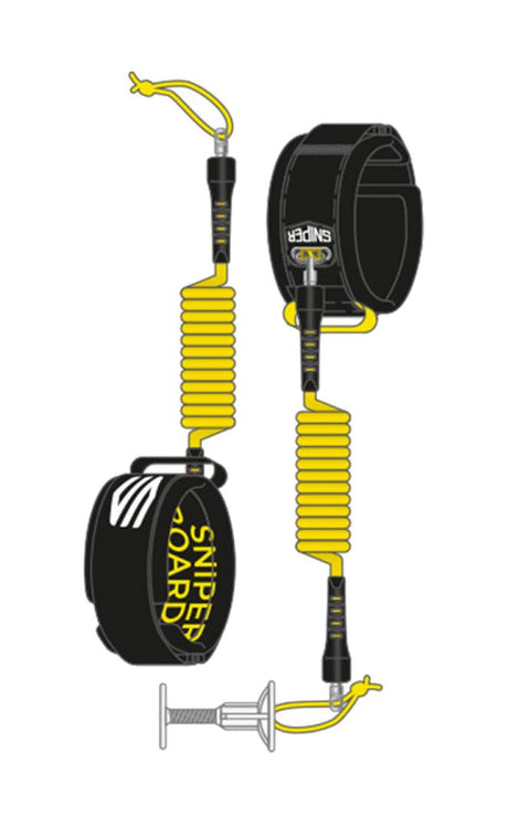 Deluxe Biceps Coiled Leash Bodyboard#LeashsSniper