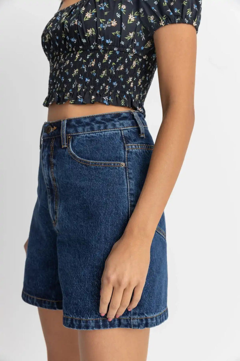 Escasquett - Shirt Denim Short En Jean Femme#ShortsRhythm