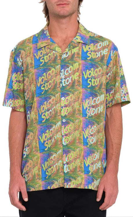 Fergadelic Camisa de manga corta para hombre#ChemisesVolcom