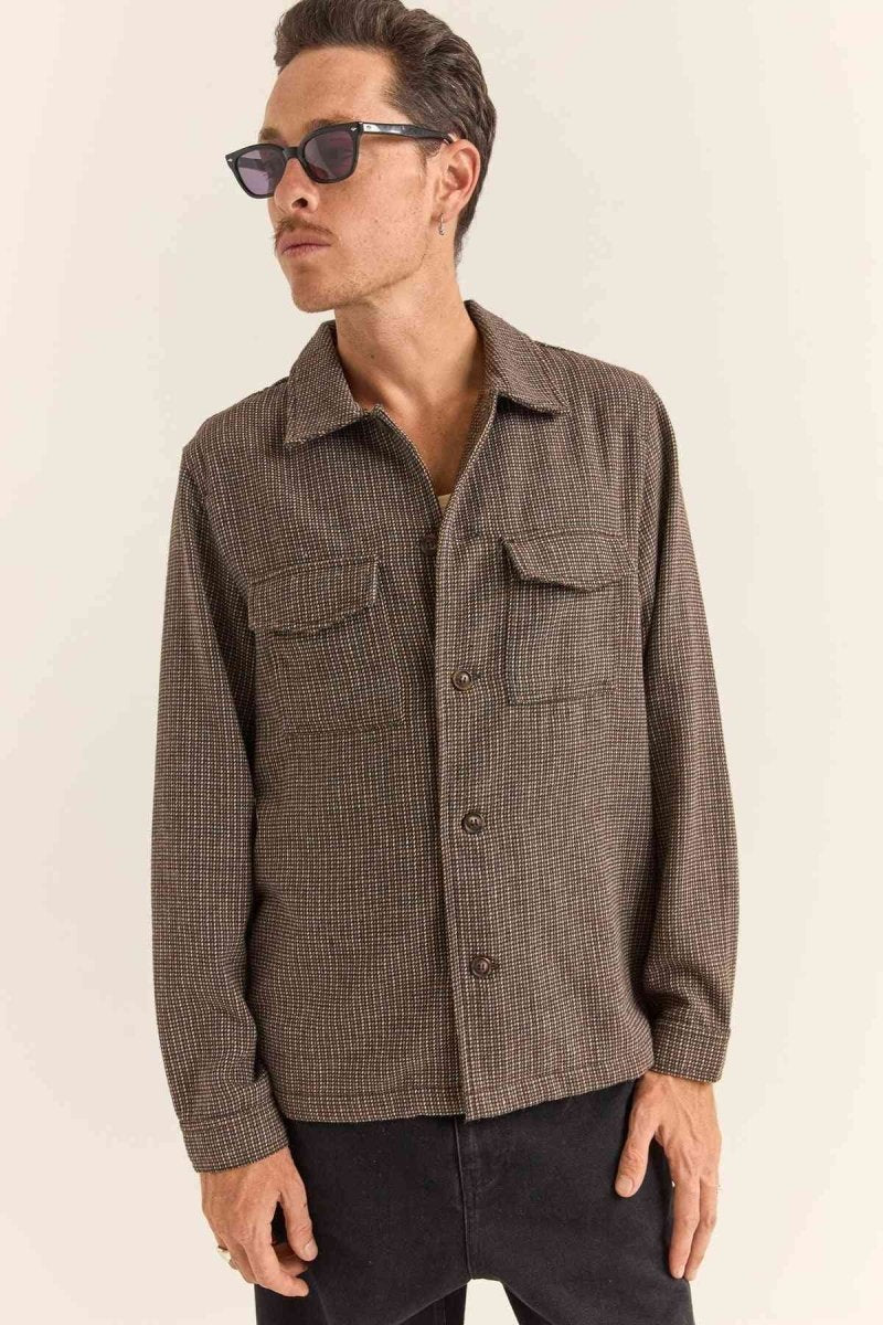 Fleck Overchemise Homme#Camisas Ritmo