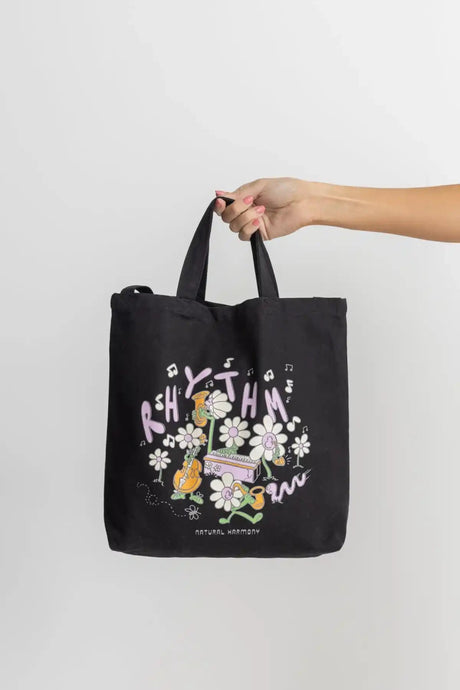 Harmony Record Tote Bag#Tote BagsRhythm