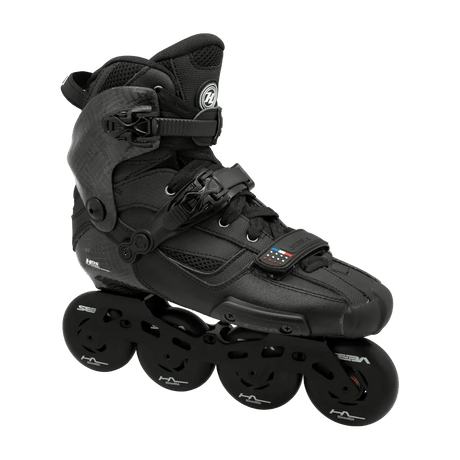 High Light Carbon Pro Flat Frame Roller En Ligne Freeskate#Rollers FreeskateFr Skates