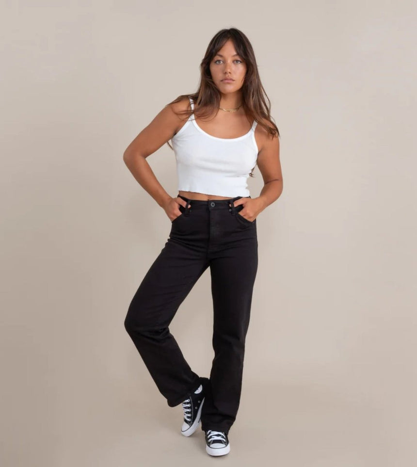 HWY 395 Broken Twill Jeans#Women's PantsRoark