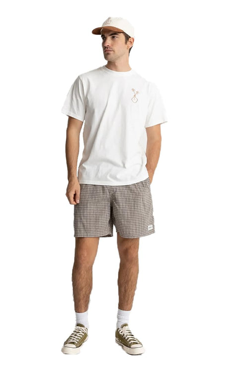 Linen Check Short Homme#ShortsRhythm