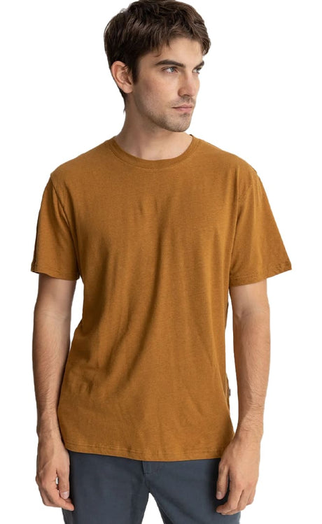 Linen T - Shirt Homme#Tee ShirtsRhythm