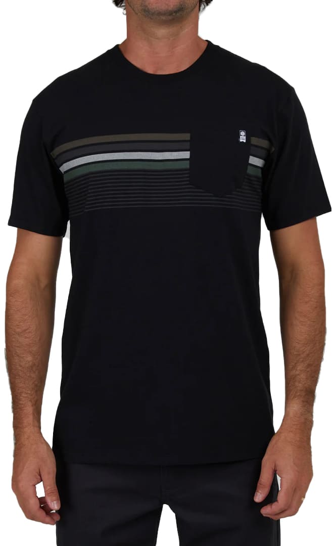 Lineup Stripe Premium T - Shirt S/S Men#CamisetasSalty Crew