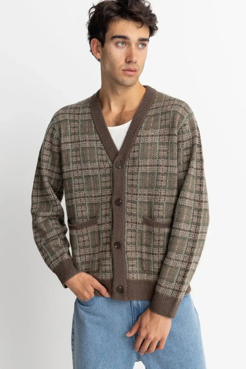 Mohair Criss Cardigan Homme#PullRhythm