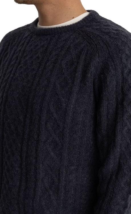 Mohair Tricot Pêcheur Homme#PullRhythm