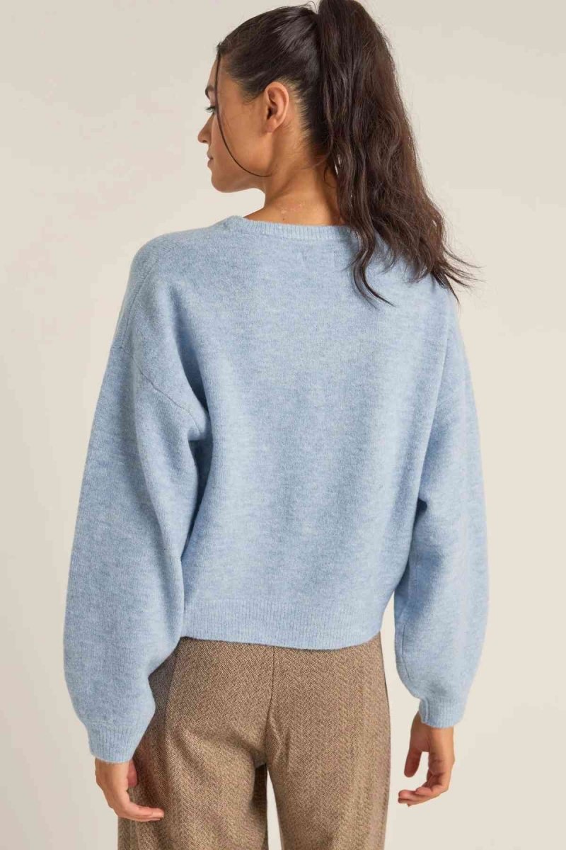 Powder Knit Jumper Femme#PullRhythm