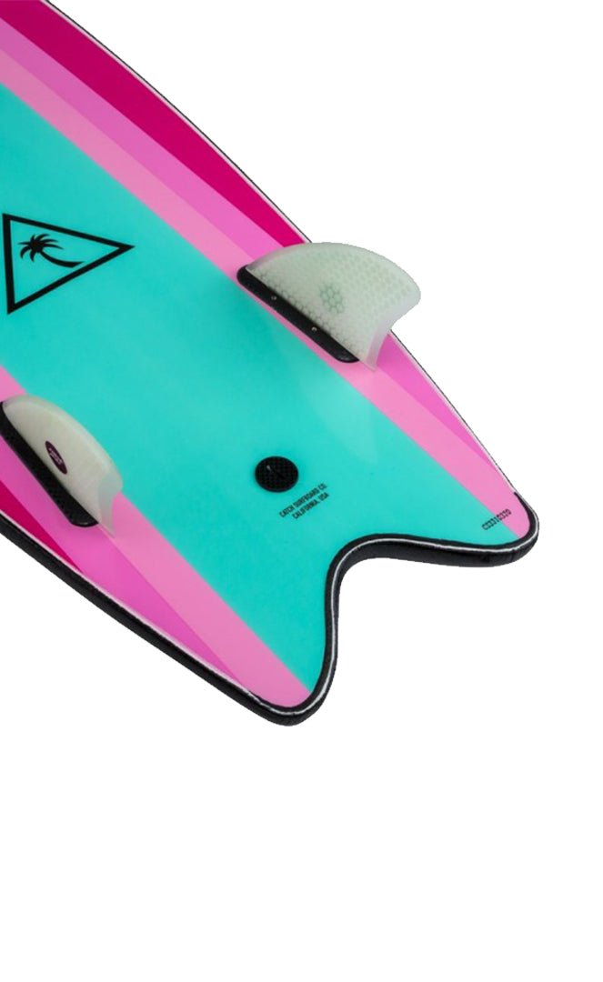 Retro Fish.Twin 5.6 Planche de Surf Mousse#SoftboardsCatch Surf