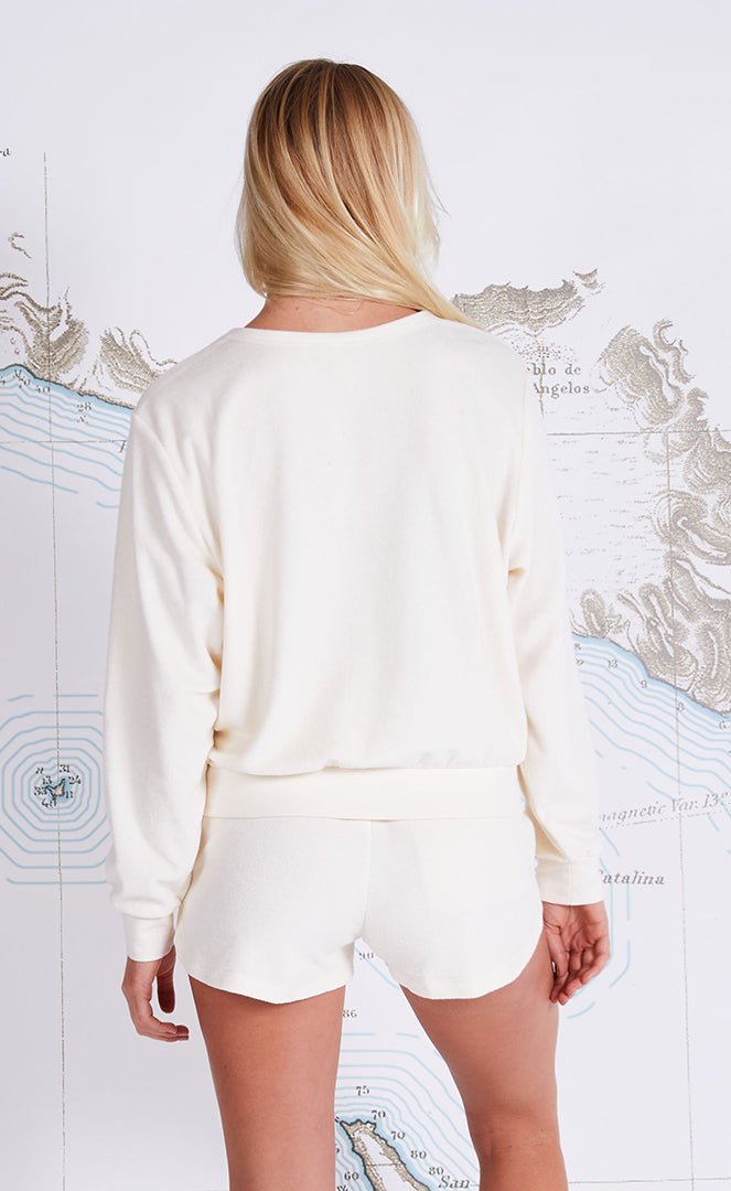 Sea Bound Bone Sweat Femme#SweatsSalty Crew