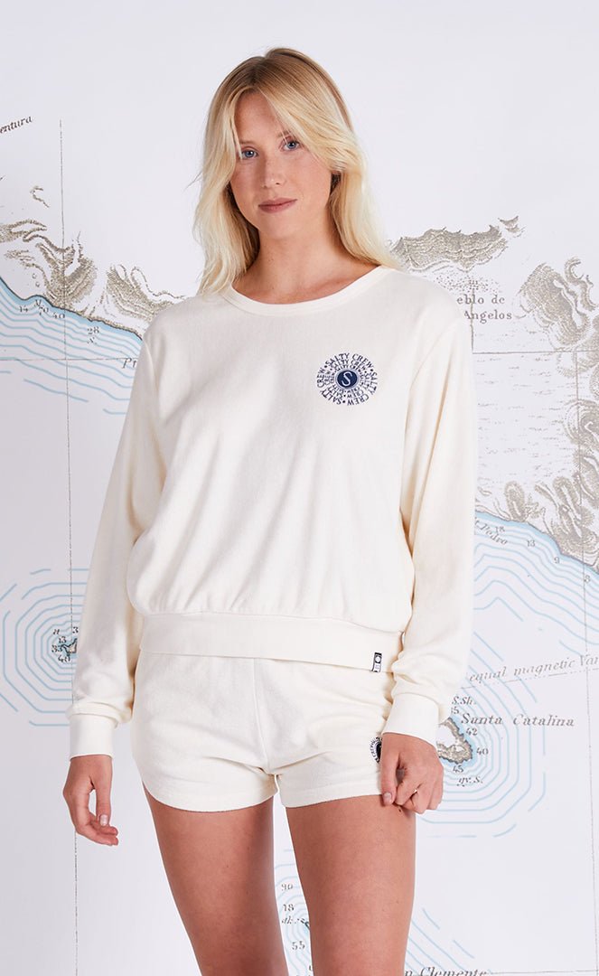 Sea Bound Bone Sweat Femme#SweatsSalty Crew