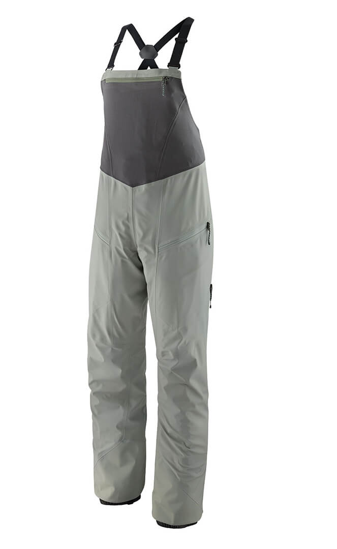 Snowdrifter Sleet Green Salopette De Ski Femme#Pantalons Ski SnowPatagonia