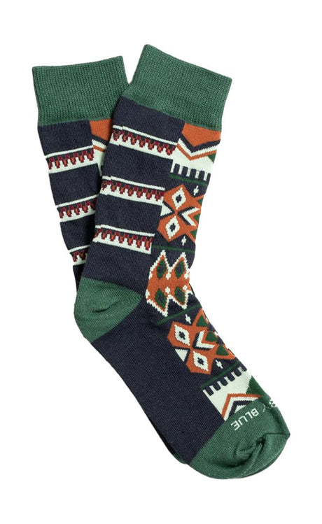 Softhemp Fairisle Chaussettes#ChaussettesUnited By Blue