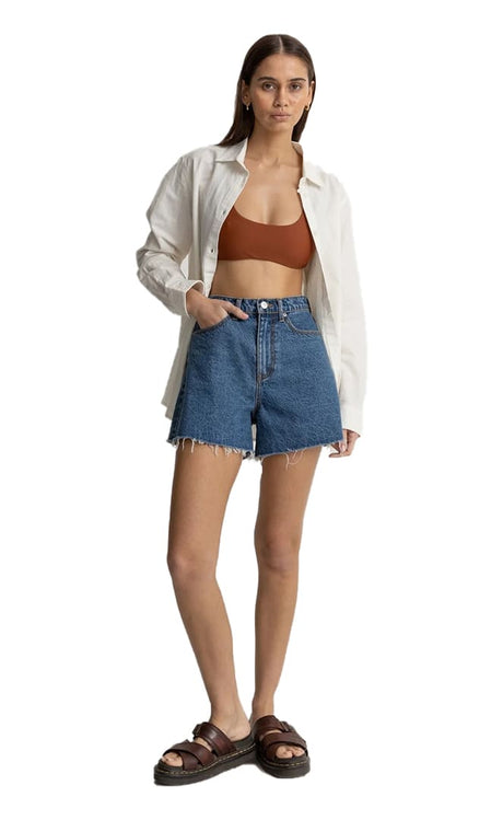 Staple Denim Short en Jean Femme#Shorts NéoprèneRhythm