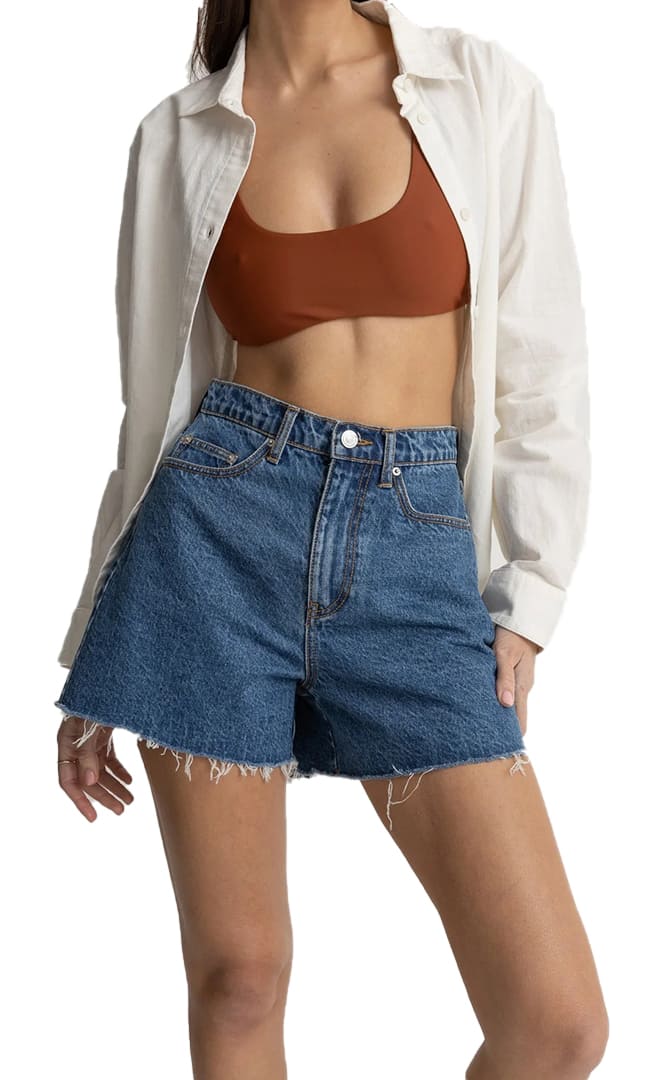 Staple Denim Short en Jean Femme#Shorts NéoprèneRhythm