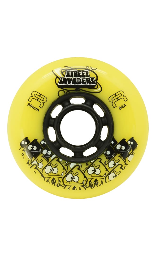 Street Invaders 76mm 84A Roues De Roller En Ligne (Lot de 4)#RouesFr Skates