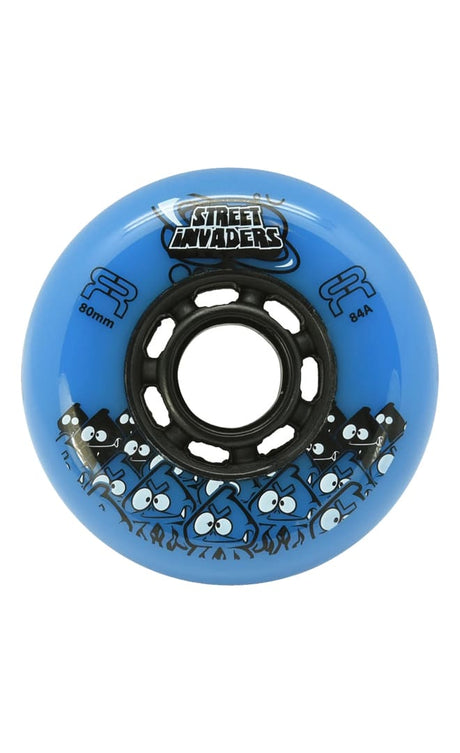 Street Invaders 80mm 84A Roues De Roller En Ligne (Lot de 4)#RouesFr Skates