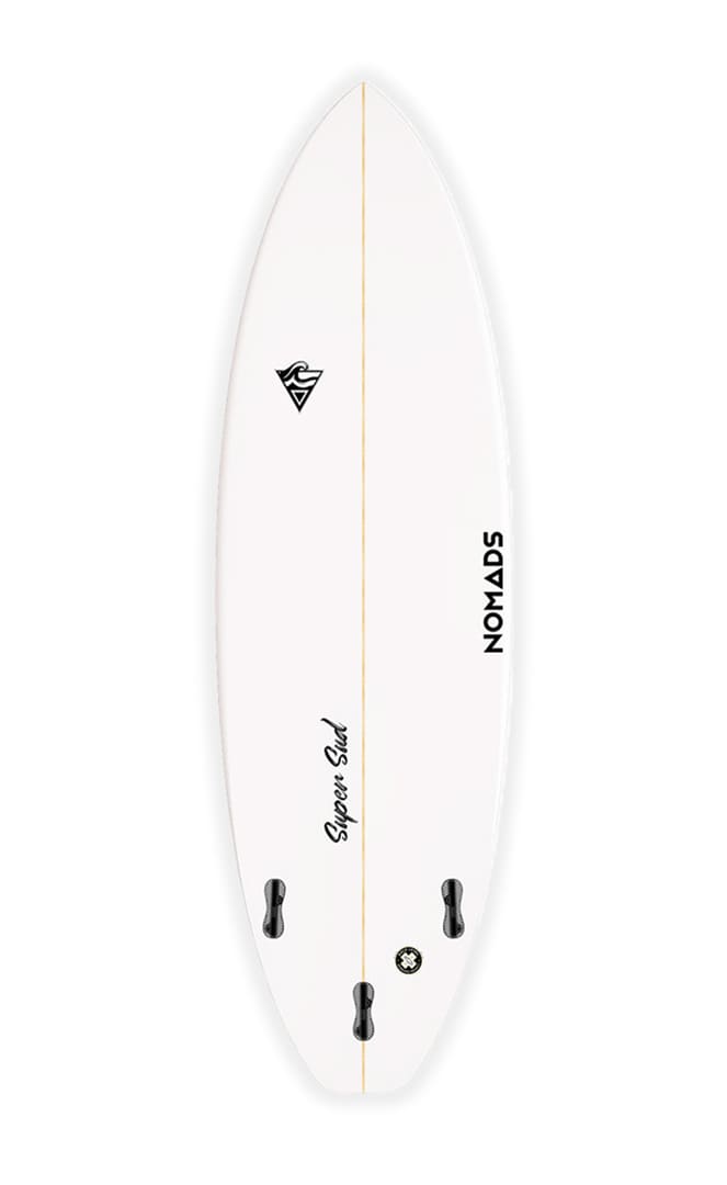 Super Sud Planche De Surf Shortboard White#ShortboardsNomads Surfing