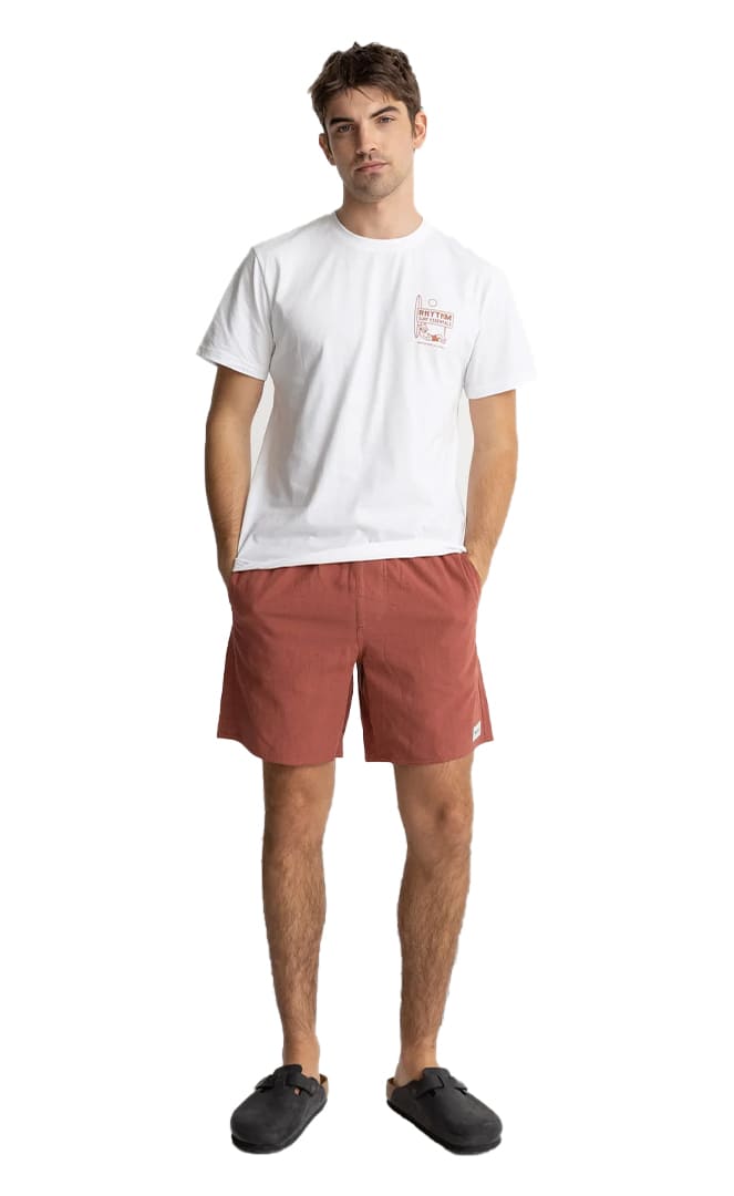 Textured Linen Short Homme#ShortsRhythm