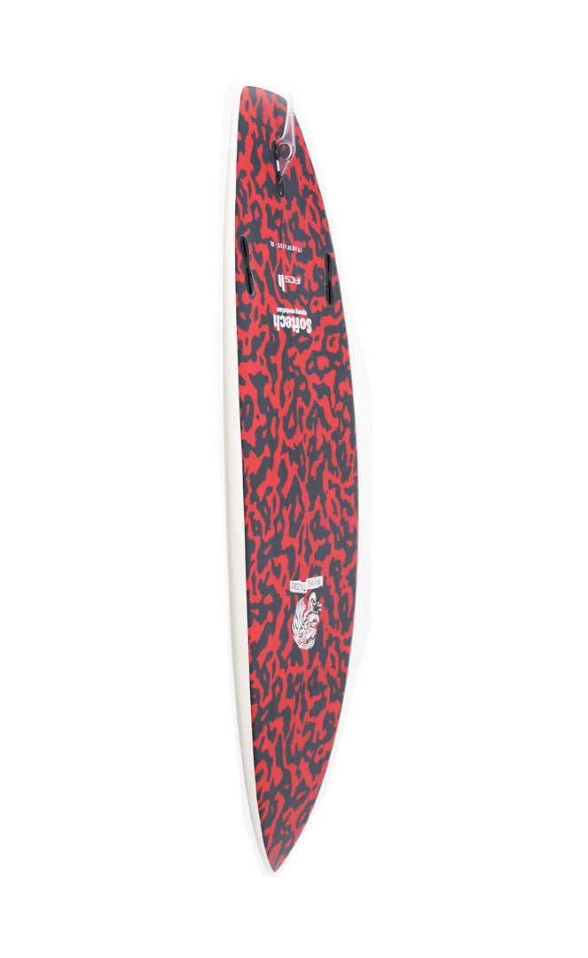 Toledo Wildfire Striped Planche de Surf Mousse#SoftboardsSoftech