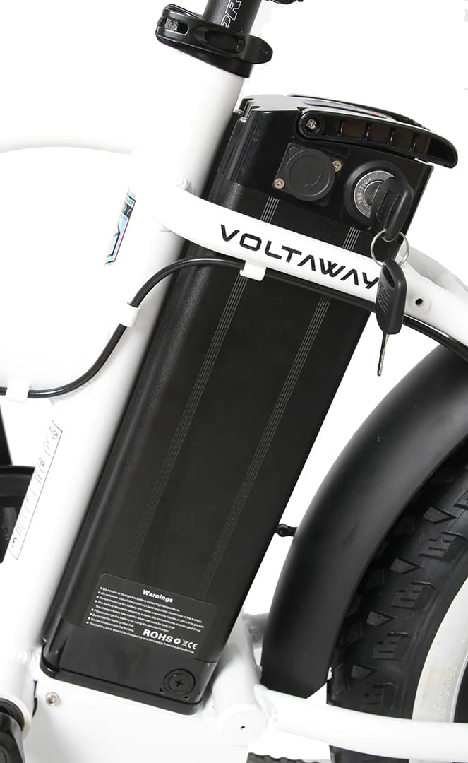 Voltaway Commuter Vélo Electrique White Black#Voltaway