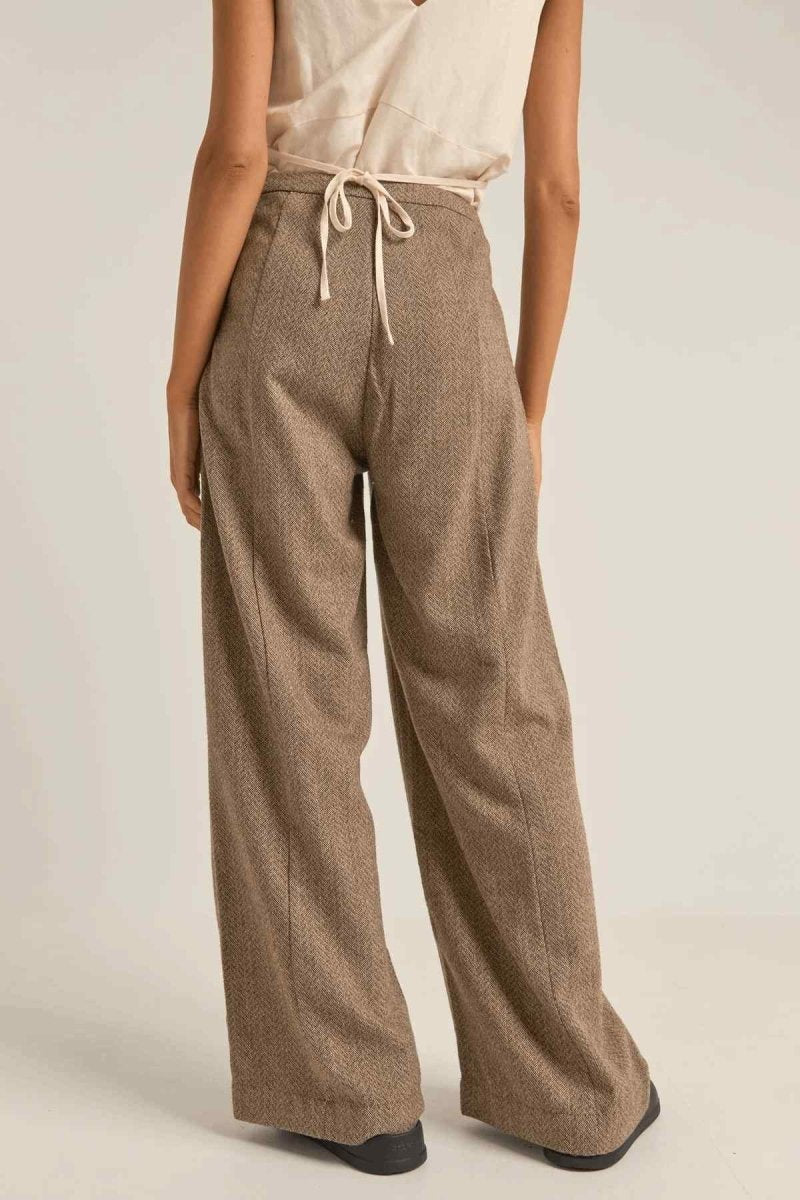 Whitehaven Wide Leg Pantalon Femme#PantalonsRhythm