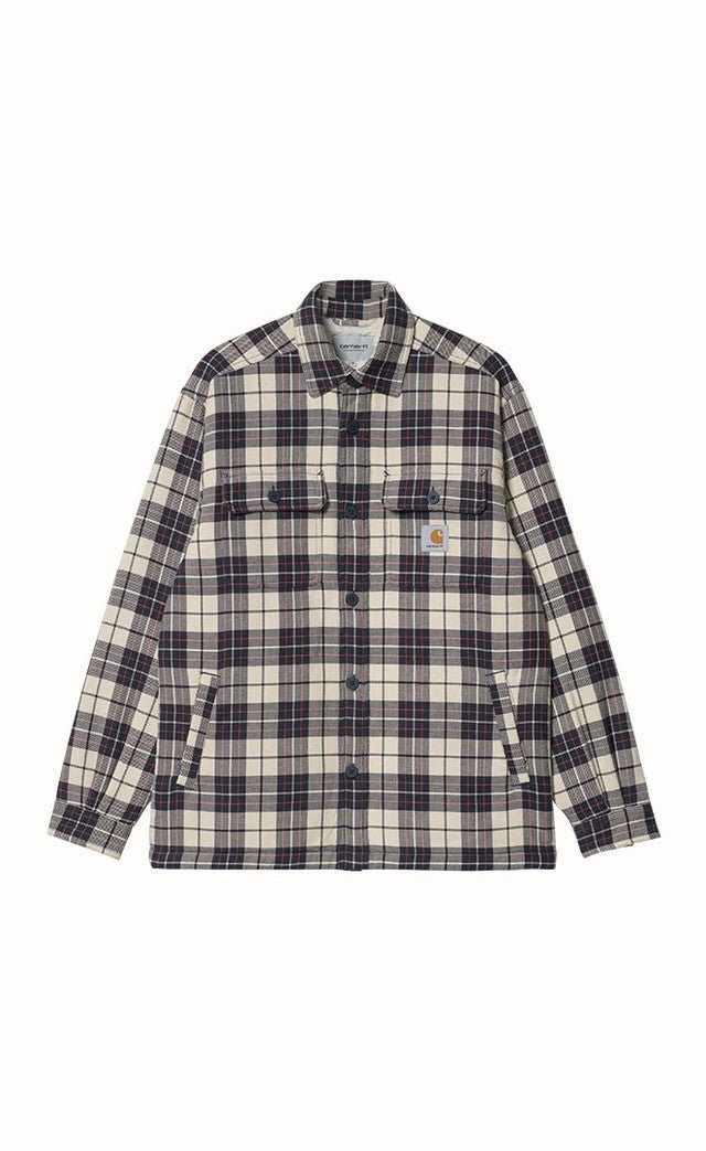 Carhartt Arden Arden Check Calico Camisa Hombre#Camisas Carhartt