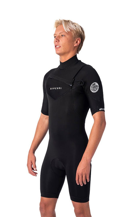 Traje de neopreno para hombre Dawn Patrol 2/2Mm con cremallera en el pecho#SteamersRip Curl