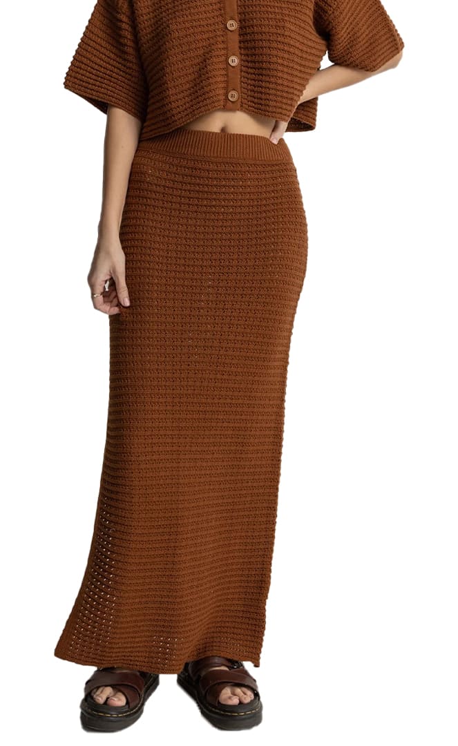 EVERMORE KNIT MIDI SKIRT#SkirtRhythm