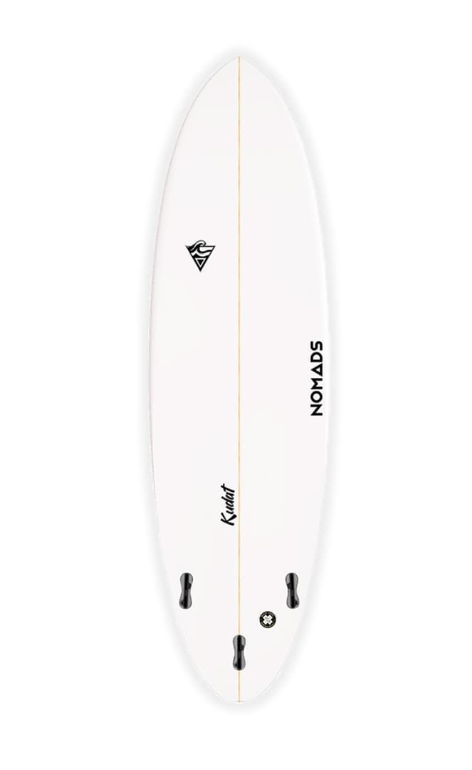 Kudat Surfboard Funboard Blanco#Funboard / HybridNomads Surfing