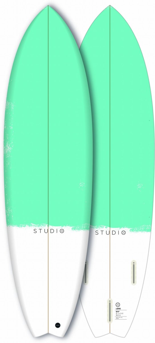 FishLens Surfboard #FishStudio