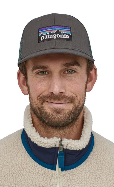 P-6 Logo Lopro Trucker Forge Grey Cap#Gorras Patagonia