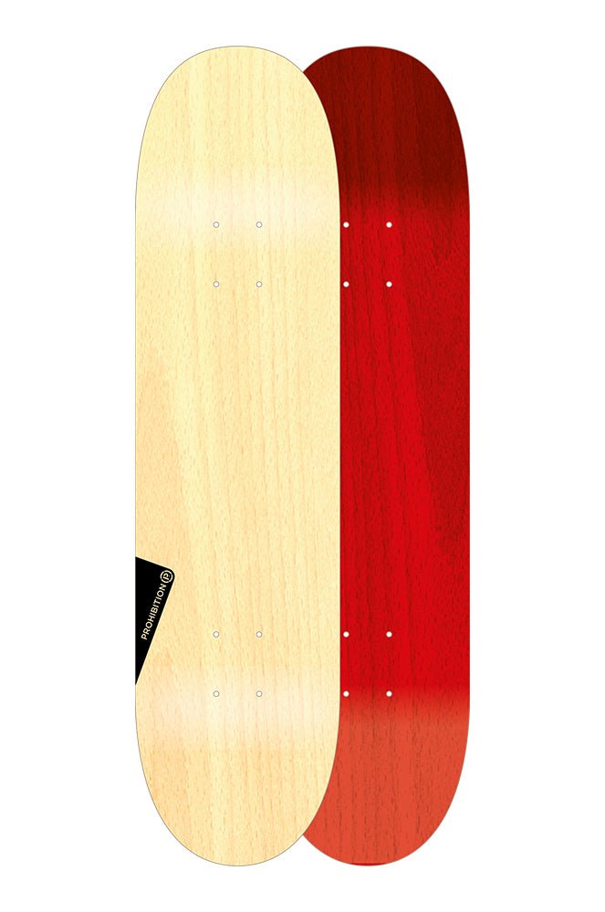 Monopatín Prohbition Blank Deck 7.825#.Prohibition